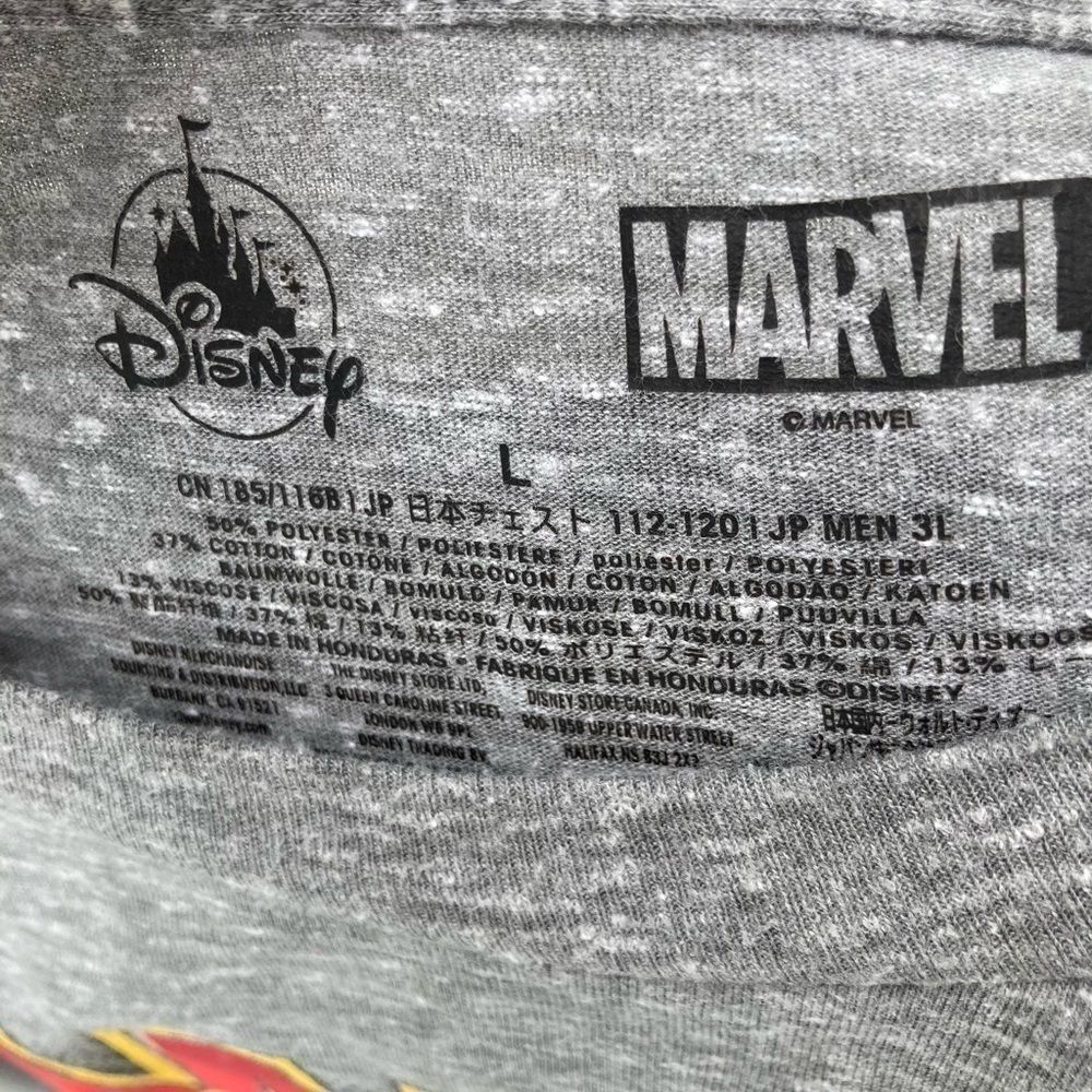 Disney-Marvel Superhero T-shirt Mens Large Gray - Picture 6 of 6